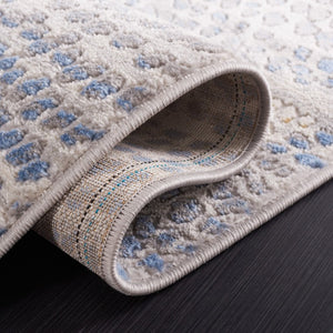 Safavieh Palma Geometric Power Loomed Accent Rug Turkish Polypropylene Blend for Modern Entryways PAM318A-2