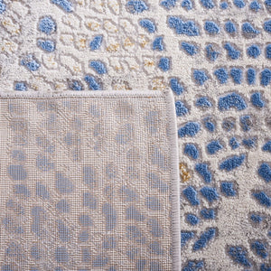 Safavieh Palma Geometric Power Loomed Accent Rug Turkish Polypropylene Blend for Modern Entryways PAM318A-2