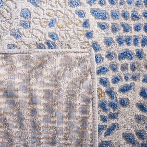 Safavieh Palma Geometric Power Loomed Accent Rug Turkish Polypropylene Blend for Modern Entryways PAM318A-2