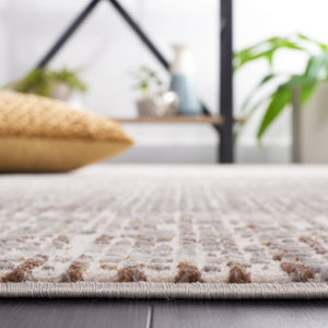 Safavieh Palma Area Rug - Elegant Power-loomed Design With Subtle Sheen For A Stylish And Cozy Home Decor Beige ,Light Grey 75% Polypropylene 25% Polyester Pam320a-9