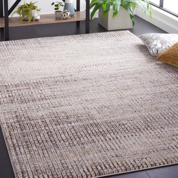 Safavieh Palma Area Rug - Elegant Power-loomed Design With Subtle Sheen For A Stylish And Cozy Home Decor Beige ,Light Grey 75% Polypropylene 25% Polyester Pam320a-9