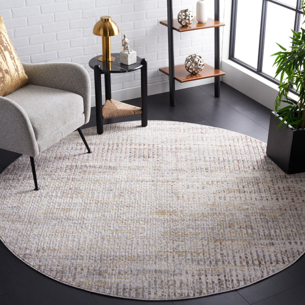 Safavieh Palma Area Rug - Elegant Power-loomed Design With Subtle Sheen For A Stylish And Cozy Home Decor Beige ,Light Grey 75% Polypropylene 25% Polyester Pam320a-9