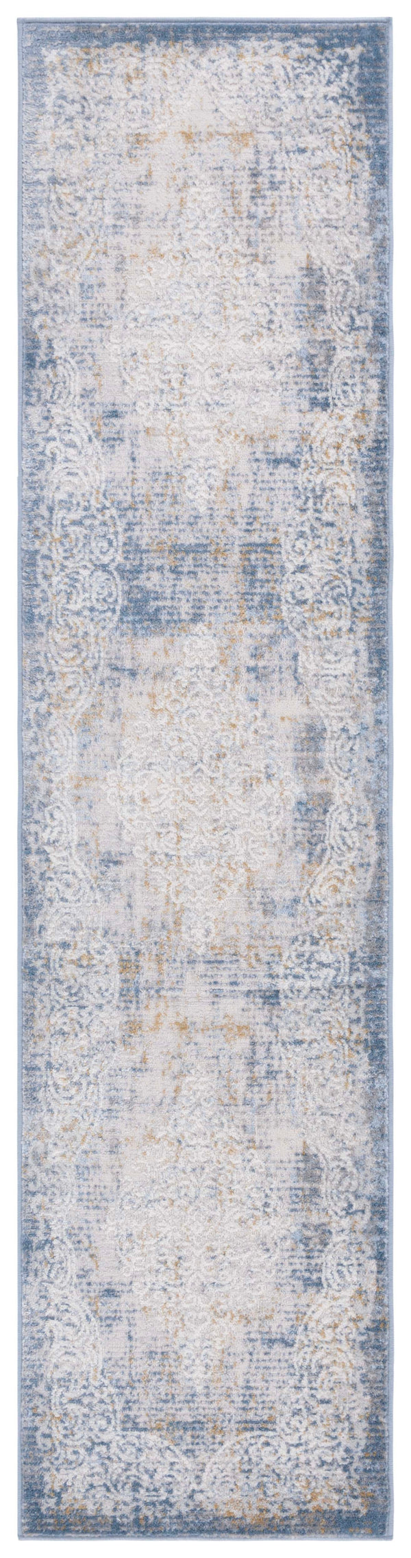 Safavieh Palma Elegant Vintage-inspired Area Rug In Soothing Beige And Blue Hues For Timeless Home Style Beige ,Blue 75% Polypropylene 25% Polyester Pam322a-25