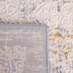 Safavieh Palma Oriental Power Loomed Accent Rug in Soft Beige and Blue Transitional Style PAM322A-2
