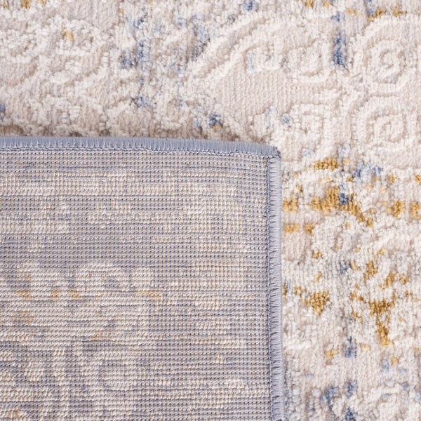 Safavieh Palma Oriental Power Loomed Accent Rug in Soft Beige and Blue Transitional Style PAM322A-2