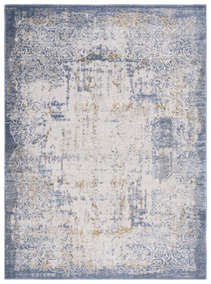 Safavieh Palma Elegant Vintage-inspired Area Rug In Soothing Beige And Blue Hues For Timeless Home Style Beige ,Blue 75% Polypropylene 25% Polyester Pam322a-25