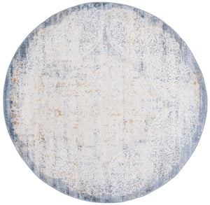 Safavieh Palma Elegant Vintage-inspired Area Rug In Soothing Beige And Blue Hues For Timeless Home Style Beige ,Blue 75% Polypropylene 25% Polyester Pam322a-25