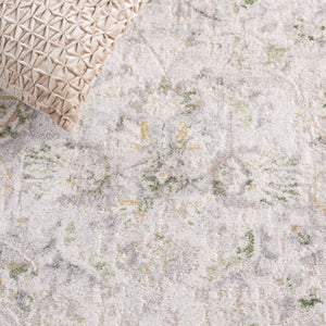 Safavieh Palma Traditional Hallway Runner Rug Power Loomed Turkey Polypropylene Beige Green PAM326A-213