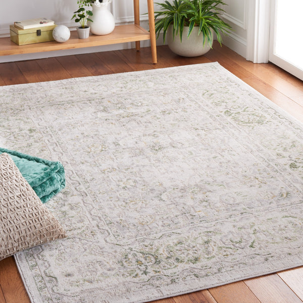 Safavieh Palma 326 Power Loomed  Rug Beige / Green PAM326A-2