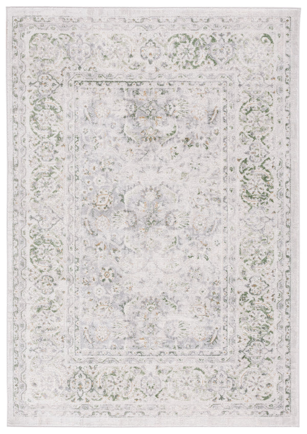 Safavieh Palma Elegant Floral Power Loom Runner - Luxurious Turkish Craftsmanship For Hallways & Entryways Beige ,Green 75% Polypropylene 25% Polyester Pam326a-3