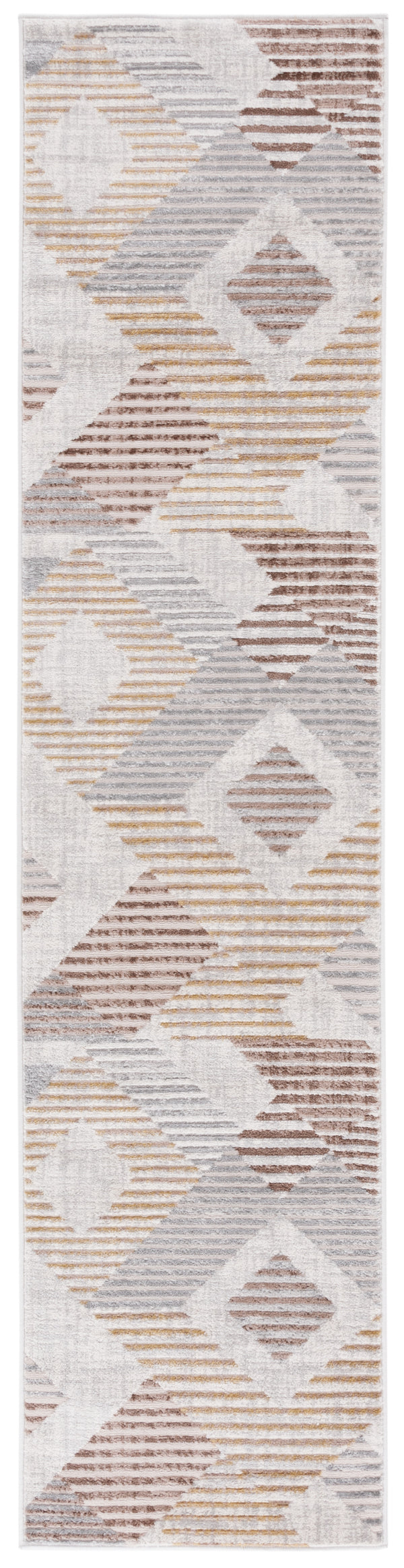 Safavieh Palma Contemporary Area Rug - Elegant Geometric Design For Stylish Home Decor And Comfort Beige ,Light Grey 75% Polypropylene 25% Polyester Pam328a-1115
