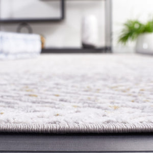 Safavieh Palma Abstract Power Loomed Accent Rug Beige Grey Polypropylene Modern Entryway PAM330A-2