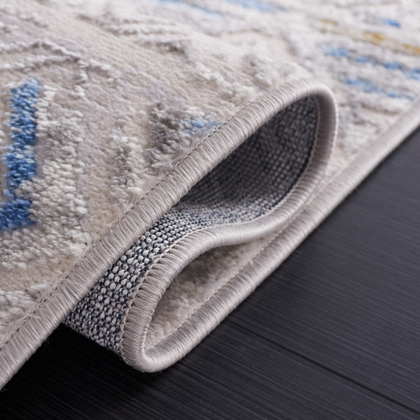 Safavieh Palma 332 Power Loomed  Rug Beige / Light Blue PAM332A-2