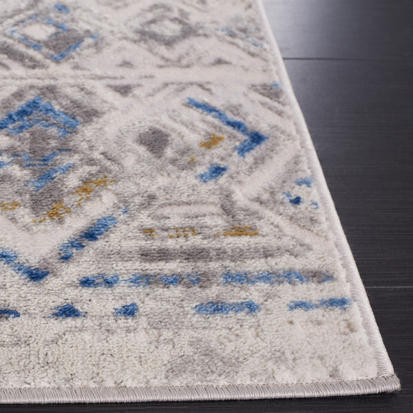 Safavieh Palma 332 Power Loomed  Rug Beige / Light Blue PAM332A-2