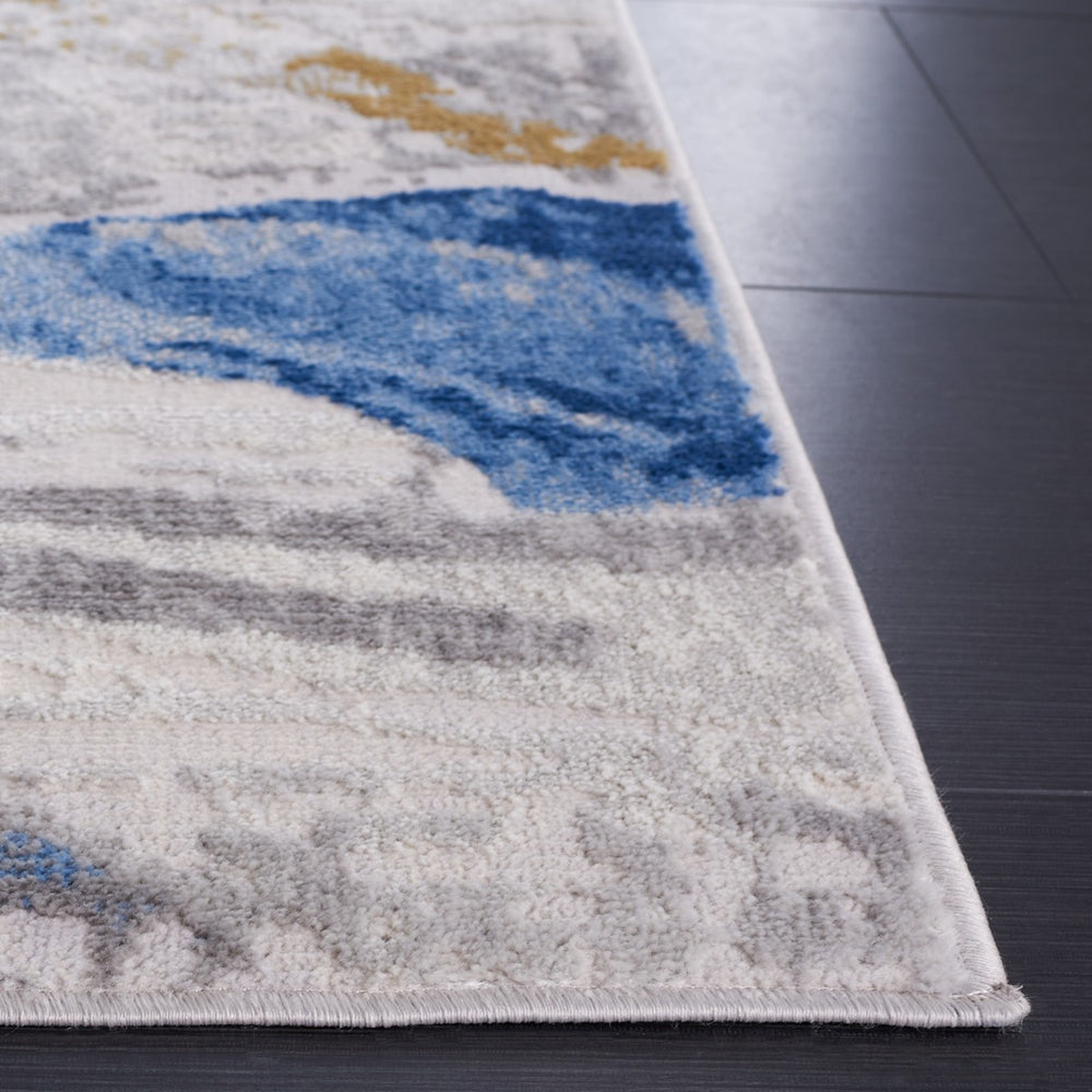 Safavieh Palma 334 Power Loomed  Rug Beige / Light Blue PAM334A-2
