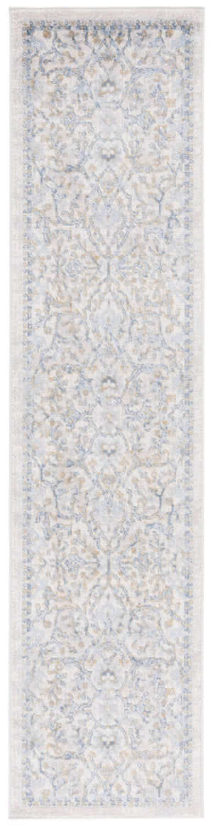 Safavieh Palma Elegant Square Area Rug – Luxurious Softness, Timeless Design, Perfect For Modern Interiors Beige ,Light Blue 75% Polypropylene 25% Polyester Pam336a-3r