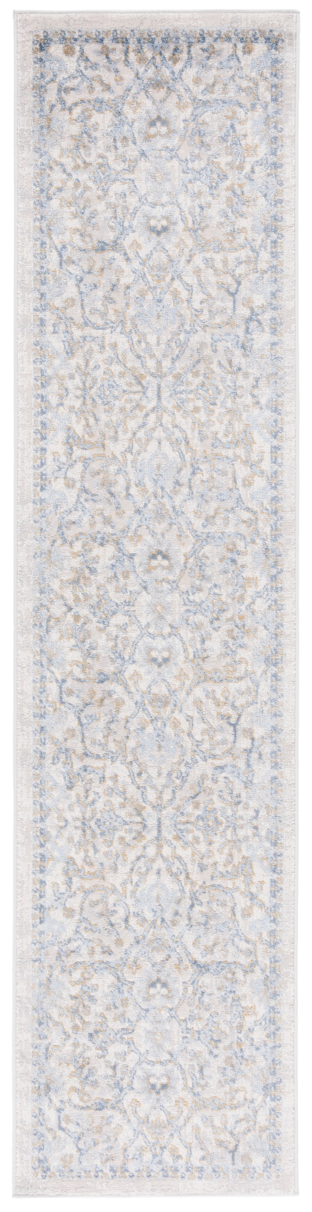Safavieh Palma Area Rug - Timeless Elegance With Ornate Floral Patterns For Home Or Office Décor Enhancement Beige ,Light Blue 75% Polypropylene 25% Polyester Pam336a-27