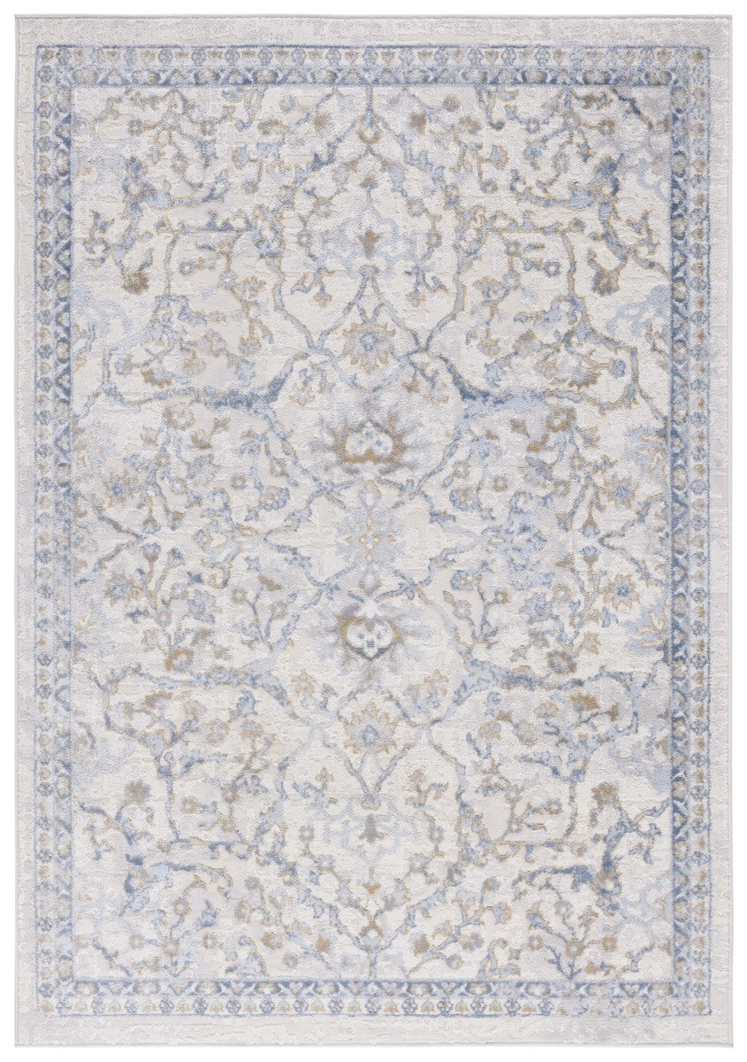 Safavieh Palma 336 Power Loomed  Rug Beige / Light Blue PAM336A-2