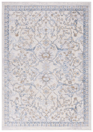 Safavieh Palma Area Rug - Timeless Elegance With Ornate Floral Patterns For Home Or Office Décor Enhancement Beige ,Light Blue 75% Polypropylene 25% Polyester Pam336a-27