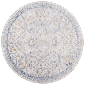 Safavieh Palma Area Rug - Timeless Elegance With Ornate Floral Patterns For Home Or Office Décor Enhancement Beige ,Light Blue 75% Polypropylene 25% Polyester Pam336a-27