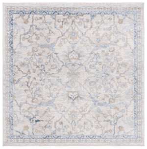 Safavieh Palma Area Rug - Timeless Elegance With Ornate Floral Patterns For Home Or Office Décor Enhancement Beige ,Light Blue 75% Polypropylene 25% Polyester Pam336a-27