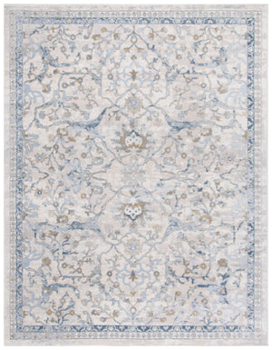 Safavieh Palma Round 10Ft Rug Beige & Light Blue – Low-Profile Power-Loomed Turkish Accent Rug, Durable Elegance PAM336A-10R