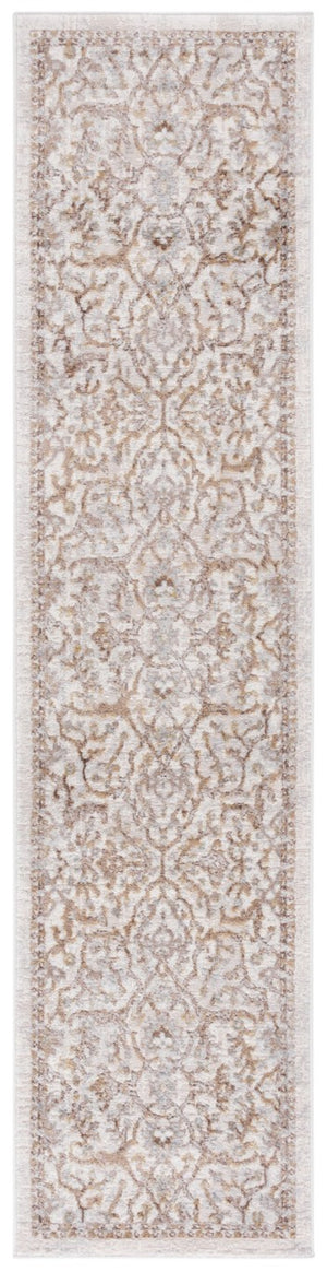 Safavieh Palma Traditional Area Rug in Polypropylene Blend for Living and Dining Rooms Beige / Brown 2'-2" x 7'-0" PAM336B-27