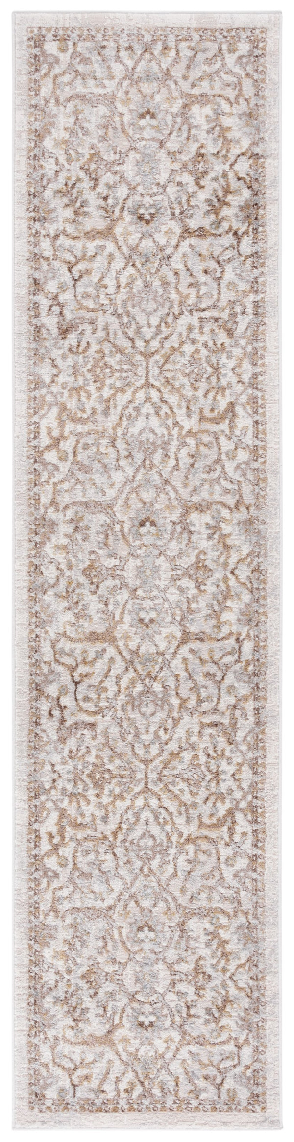 Safavieh Palma Elegant Square Area Rug – Luxurious Softness, Timeless Design, Perfect For Modern Interiors Beige ,Brown 75% Polypropylene 25% Polyester Pam336b-5r