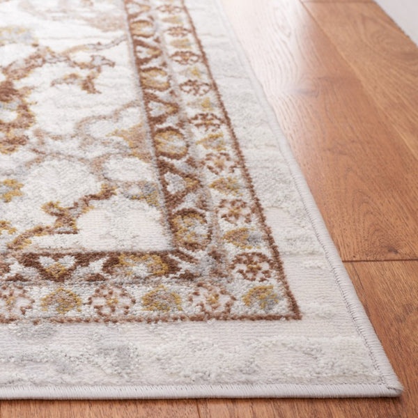 Safavieh Palma Traditional Area Rug in Polypropylene Blend for Living and Dining Rooms Beige / Brown 2'-2" x 3'-9" PAM336B-2