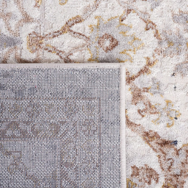 Safavieh Palma Traditional Area Rug in Polypropylene Blend for Living and Dining Rooms Beige / Brown 2'-2" x 3'-9" PAM336B-2