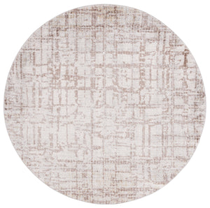 Safavieh Palma Elegant Square Area Rug – Luxurious Softness, Timeless Design, Perfect For Modern Interiors Beige ,Brown 75% Polypropylene 25% Polyester Pam336b-5r