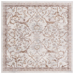 Safavieh Palma Area Rug - Timeless Elegance With Ornate Floral Patterns For Home Or Office Décor Enhancement Beige ,Brown 75% Polypropylene 25% Polyester Pam336b-10