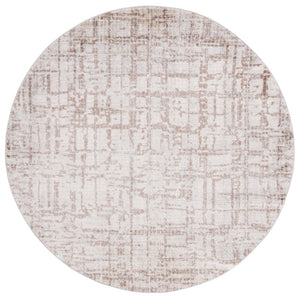 Safavieh Palma Traditional Area Rug in Polypropylene Blend for Living and Dining Rooms Beige / Brown 8'-0" x 8'-0" PAM336B-8R