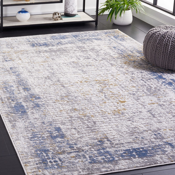 Safavieh Palma 338 Power Loomed  Rug Beige / Light Blue PAM338A-2