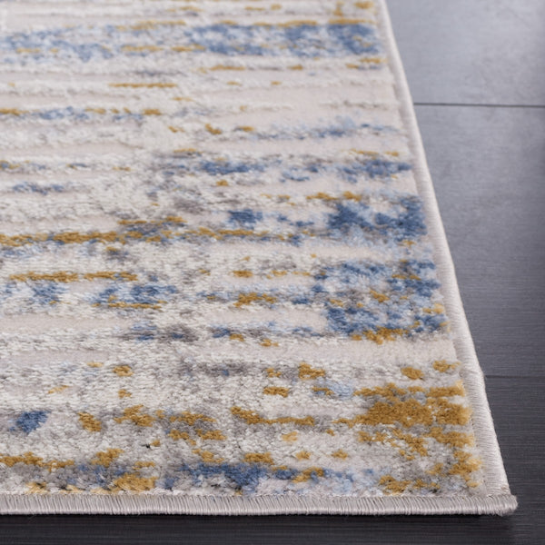 Safavieh Palma 342 Power Loomed  Rug Beige / Light Blue PAM342A-2