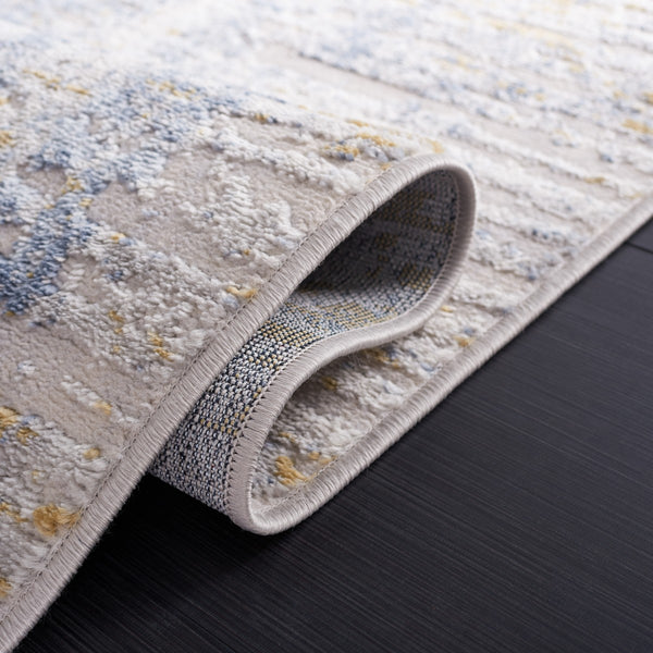 Safavieh Palma 344 Power Loomed  Rug Beige / Light Blue PAM344A-2