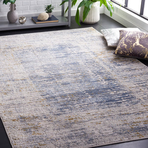 Safavieh Palma 344 Power Loomed  Rug Beige / Light Blue PAM344A-2