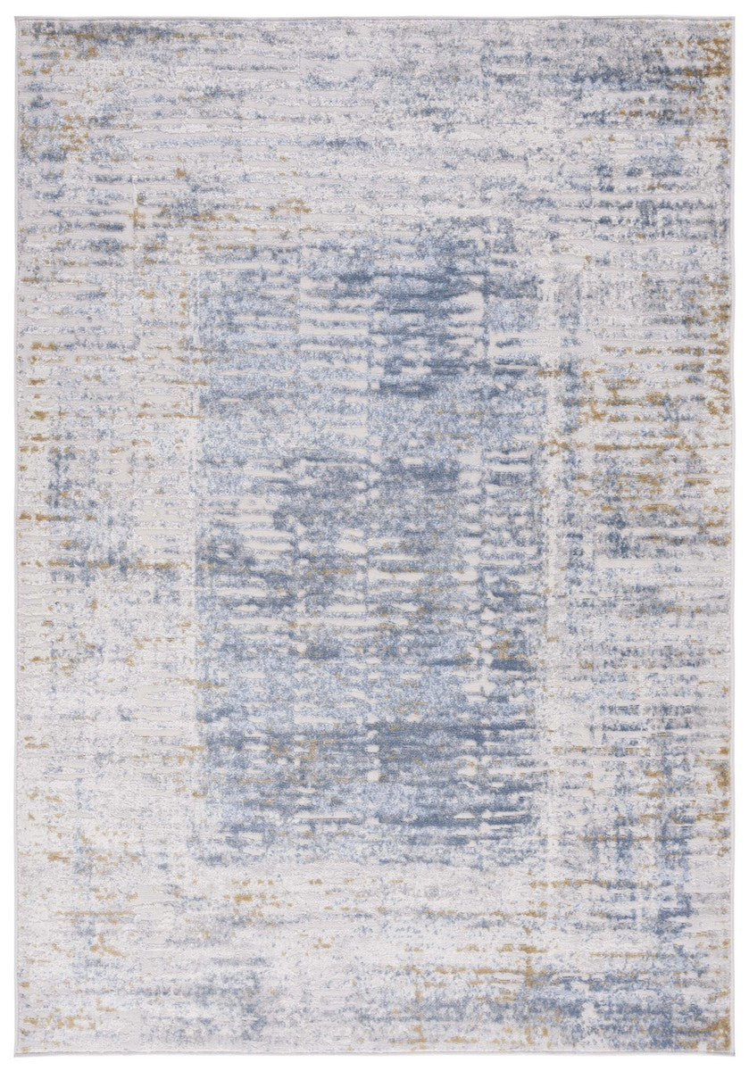 Safavieh Palma 344 Power Loomed  Rug Beige / Light Blue PAM344A-2