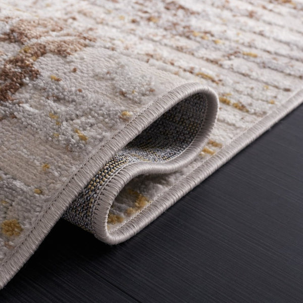 Safavieh Palma Abstract Power Loomed Accent Rug in Warm Earthy Tones for Entryways and Cozy Nooks PAM344B-2