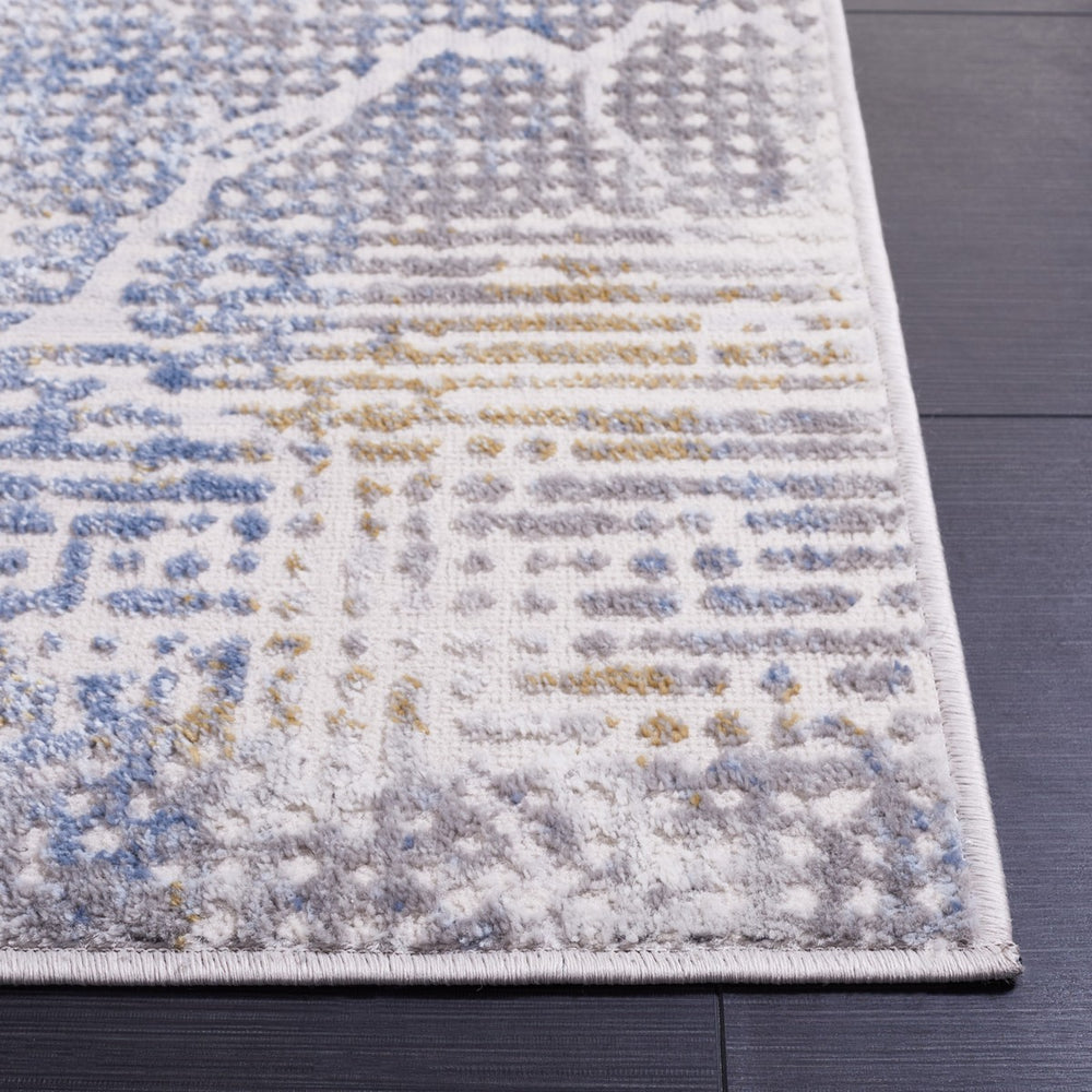 Safavieh Palma 346 Power Loomed  Rug Beige / Light Blue PAM346A-2