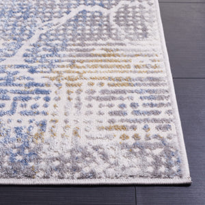 Safavieh Palma 346 Power Loomed  Rug Beige / Light Blue PAM346A-2