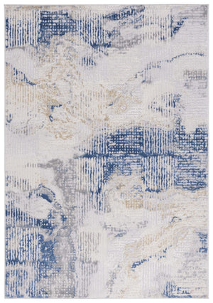 Safavieh Palma 350 Power Loomed  Rug Beige / Blue PAM350A-2