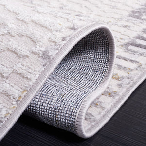Safavieh Palma Abstract Beige Grey Power Loomed Polypropylene Accent Rug for Modern Interiors PAM352A-2