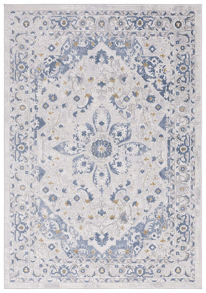 Safavieh Palma 354 Power Loomed  Rug Beige / Light Blue PAM354A-2