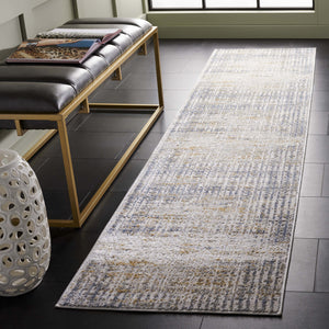 Safavieh Palma Elegant Area Rug - Timeless Abstract Design, Durable Comfort & Easy Maintenance For Any Space Beige ,Light Blue 75% Polypropylene 25% Polyester Pam356b-6
