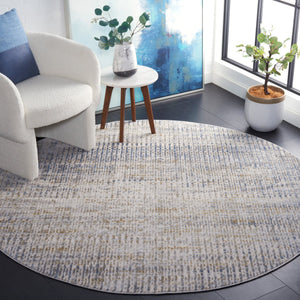 Safavieh Palma Elegant Area Rug - Timeless Abstract Design, Durable Comfort & Easy Maintenance For Any Space Beige ,Light Blue 75% Polypropylene 25% Polyester Pam356b-6