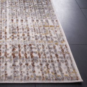 Safavieh Palma Geometric Area Rug Power Loomed Polypropylene Low Pile Bedroom Accent Beige / Brown 2'-2" x 3'-9" PAM356C-2