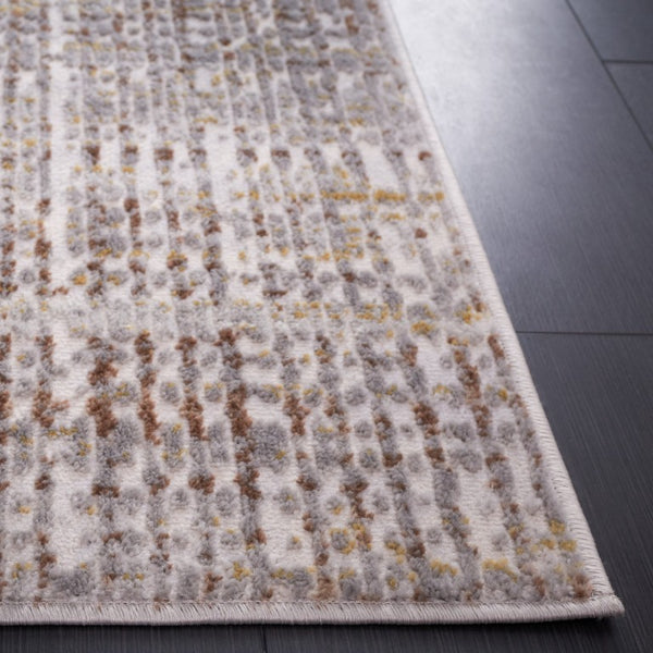 Safavieh Palma Geometric Area Rug Power Loomed Polypropylene Low Pile Bedroom Accent Beige / Brown 2'-2" x 3'-9" PAM356C-2