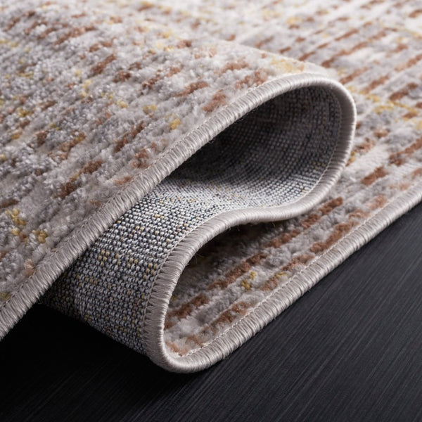 Safavieh Palma Geometric Area Rug Power Loomed Polypropylene Low Pile Bedroom Accent Beige / Brown 2'-2" x 3'-9" PAM356C-2