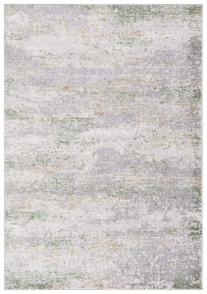 Safavieh Palma Elegant Abstract Area Rug - Durable Power-loomed Design In Soft Grey And Green Hues For Home Grey ,Green 75% Polypropylene 25% Polyester Pam358f-6